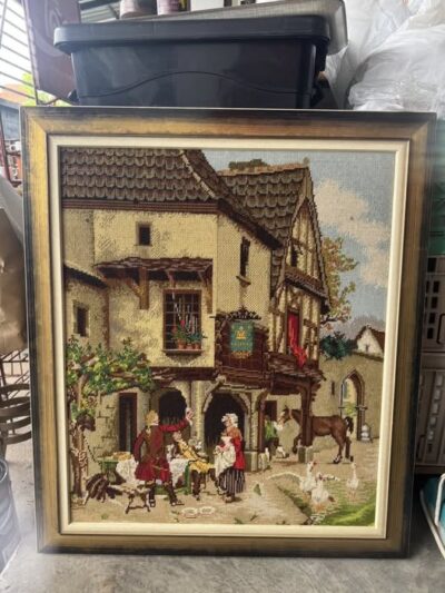 รูปปักงานฝีมือของสวิส