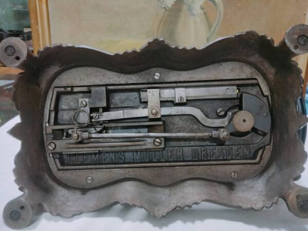 จักรโบราณ มือหมุนสีดำคลาสสิค - Image 3