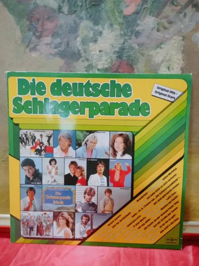 แผ่นเสียงเยอรมัน DIE DEUTSCHE SCHLAGERPARADE