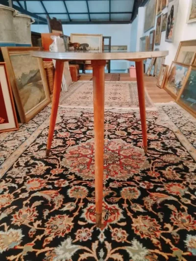 โต๊ะสามขา ไม้แท้