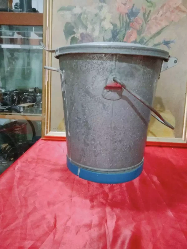 ถังเหล็กวินเทจฝาเปิด - Image 2